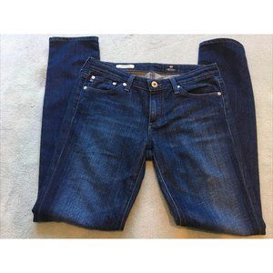 AG Adriano Goldschmied The Stilt Cigarette Leg Women's Jeans Blue 28x28